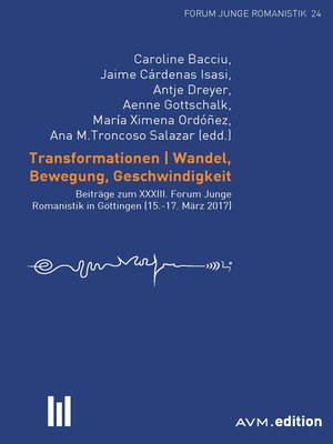 cover image of Transformationen. Wandel, Bewegung, Geschwindigkeit